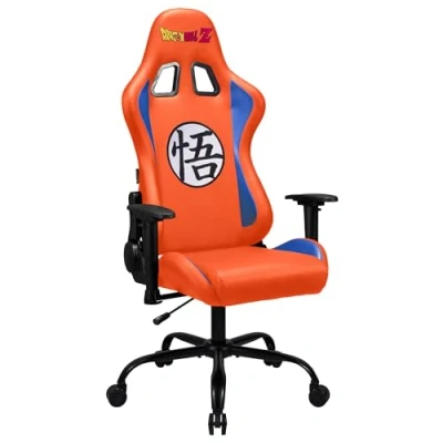 Afbeelding van DBZ Dragon Ball Z Gamerstoel, ergonomisch, officieel design, verstelbare rugleuning/armleuningen
