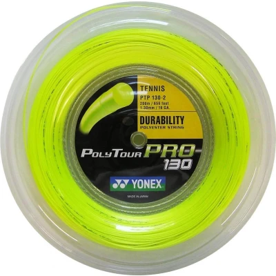 Afbeelding van Yonex Polytour 130 PRO Yellow 200 meter