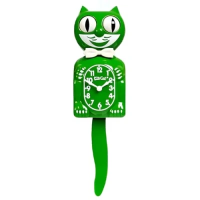 Afbeelding van KIT CAT Klock klassiek groen