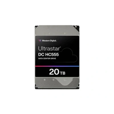 Afbeelding van Onderdelen: harde schijven 2.5&quot;: Western Digital Ultrastar DC HC555 interne schijf 20 TB 7200 RPM 512 MB 3.5&quot; SATA III