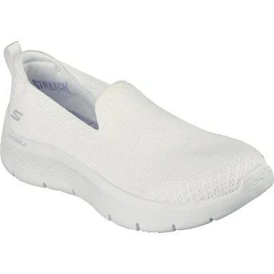 Afbeelding van Skechers Performance GO WALK FLEX SLIP ON Sportieve wandelschoenen, Dames, Maat: 38, White Textiel