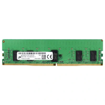 Afbeelding van Micron Server DRAM (1 x 8GB, 3200 MHz, DDR4 RAM, DIMM 288 pin), Groen
