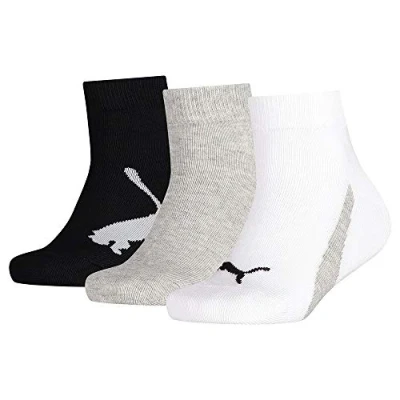 Afbeelding van PUMA kids 3P quartersokken bwt multi 39 42
