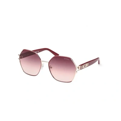 Image de Guess GU7913 Lunettes de soleil pour femmes, Bordeaux/Other (MMulticolore), Taille unique