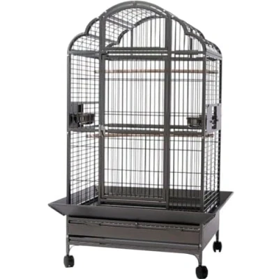 Afbeelding van Papegaaienkooi Villa E mma Grijs 114 x 94 183 cm