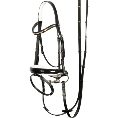 Afbeelding van Harry&#039;s Horse Hoofdstel Chique Zwart Cob
