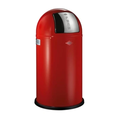 Afbeelding van Afvalbak Wesco Pushboy, rood