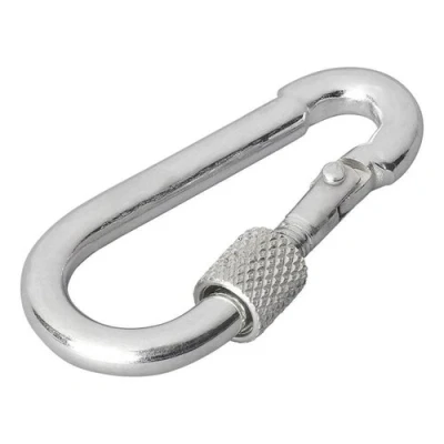 Afbeelding van Pro Plus Karabijnhaak met Schroefsluiting Metaal Ø 5 x 50 mm