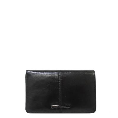 Afbeelding van Claudio Ferrici Pelle Vecchia Wallet black Dames portemonnee