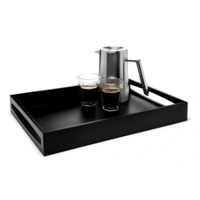 Afbeelding van Leopold Vienna Tray 47,5x35x6cm MDF black