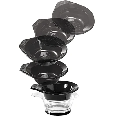 Afbeelding van KIS Plastic wegwerp Color Bowl Zwart 100st