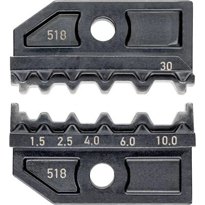 Afbeelding van Knipex 97 49 30 Krimpinzet Ongeïsoleerde doorverbinders 1.5 tot 4 mm² Geschikt voor merk 43 200, E, E AUS, UK, US