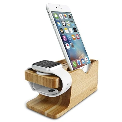 Afbeelding van Spigen S370 Stand Apple Watch + iPhone