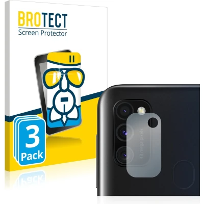 Afbeelding van BROTECT Screenprotector voor Samsung Galaxy M30s (ALLEEN Camera Lens) Folie Beschermfolie Beschermglas transparant (3 Stuks)