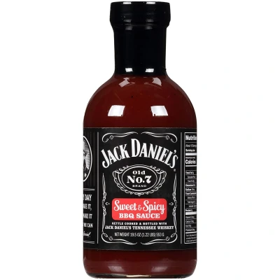 Afbeelding van Jack Daniel&#039;s Daniels Sweet &amp; Spicy Barbecue Saus 533 ml