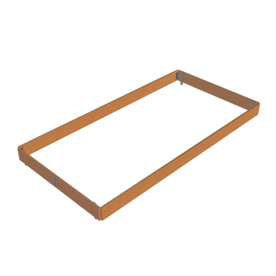 Afbeelding van ASC Kantplankset hout 135x305 compleet incl. houders