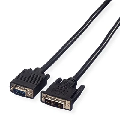 Afbeelding van VALUE Monitorkabel DVI(12+5) / VGA M/M, 5 m