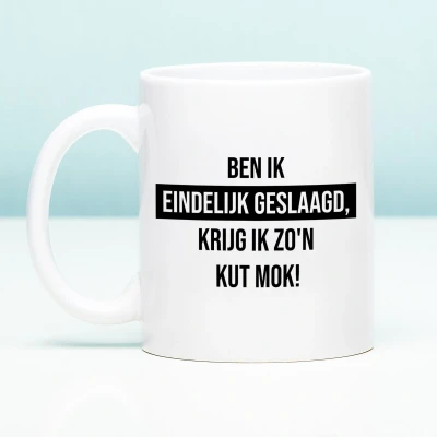 Afbeelding van Mok Ben Ik Eindelijk Geslaagd