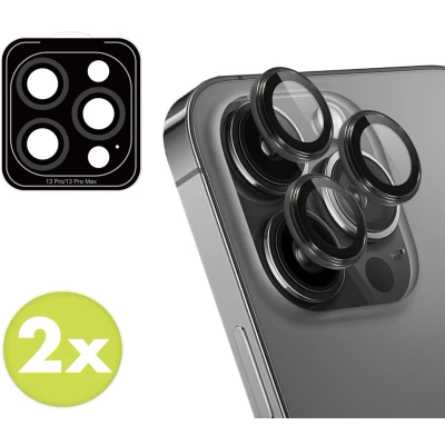 Afbeelding van iMoshion Screenprotector Geschikt voor iPhone 13 Pro / Max 2 Pack Camera lens protector