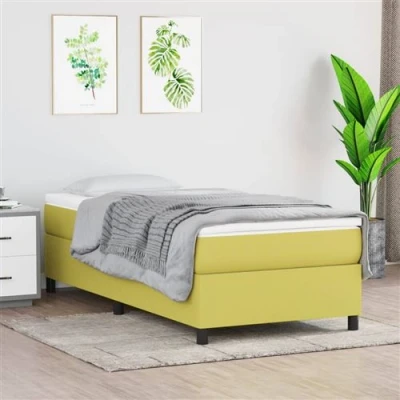 Afbeelding van vidaXL Boxspringframe stof groen 80x200 cm