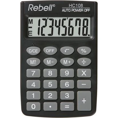 Afbeelding van Rebell Re Hc108 Bx Calculator Zwart