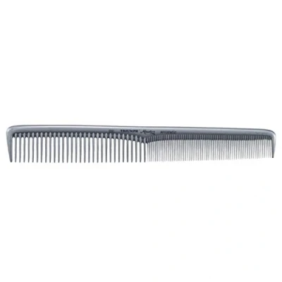 Image de HERCULES SÄGEMANN Peigne Triumph Master 281 de coupe cheveux en plastique à grosses dents Pour couper les avec couteau, ciseaux et tondeuse Couleur : argenté