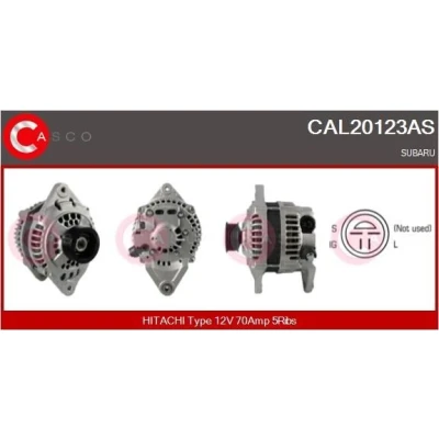 Afbeelding van CASCO CAL10483GS Dynamo / Alternator 12V 140A VOLKSWAGEN: Caddy 3, Polo V Hatchback, GOLF 6, AUDI: A3 Sportback, A1 Hatchback