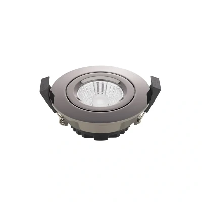 Afbeelding van LED plafondinbouwspot Diled, Ø 8,5cm, 6 W, Dime, chroom