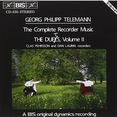 Afbeelding van Clas Pehrsson &amp; Dan Laurin Telemann: The Complete Recorder Duets Vol.2 (CD)