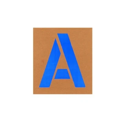 Afbeelding van Headline Sign 108 sjablonen hoofdletters A tot Z 20,3 cm
