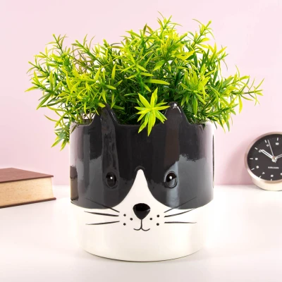 Afbeelding van Dieren Bloempot Kat