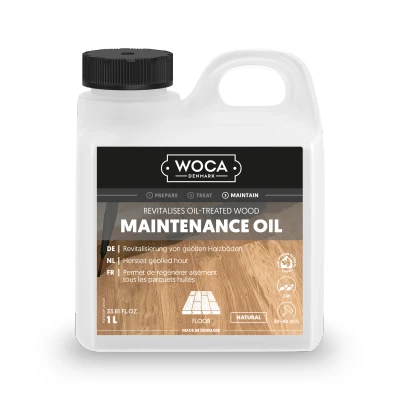 Afbeelding van WOCA Onderhoudsolie EXTRA WIT 1 liter