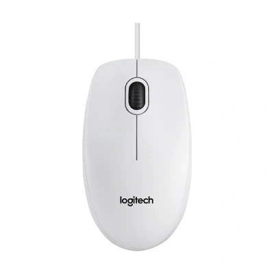 Image de Logitech B100 souris USB blanc