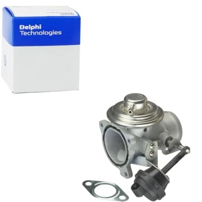 Afbeelding van DELPHI EG10469 12B1 EGR klep Zonder AGR koeler VOLKSWAGEN: Polo IV Hatchback, SKODA: Fabia I SEAT: Ibiza 3