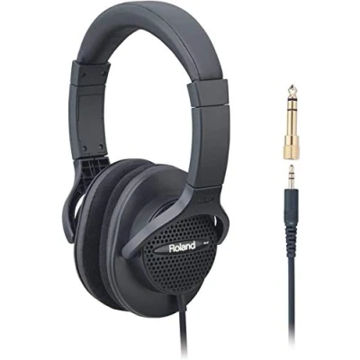 Image de Casque Audio Roland RH A7 34Ohm 97dB Filaire Jack 3.5mm Design Ouvert Noir