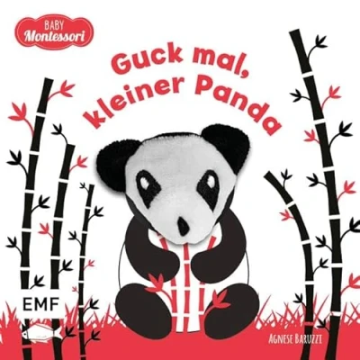 Afbeelding van Kontrastbuch für Babys: Guck mal, kleiner Panda