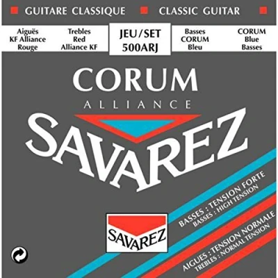 Afbeelding van Savarez K Git. snaren 500ARJ Corum Carbon Klassieke gitaarsnaren