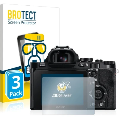 Afbeelding van BROTECT Screenprotector voor Sony Alpha 7 (ILCE 7) Folie Beschermfolie Beschermglas transparant (3 Stuks)