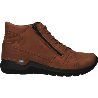 Afbeelding van Wolky WHY Antique Korte laarzen, Dames, Maat: 37, Brown Leer