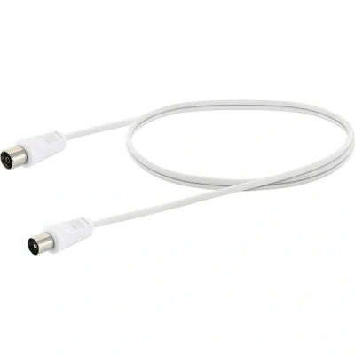 Afbeelding van Schwaiger Antenne, Satelliet Aansluitkabel [1x IEC stekker 1x bus] 1.5 m Wit