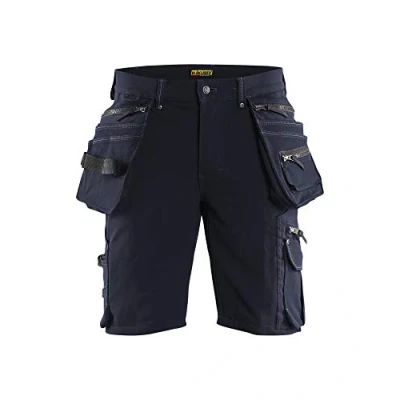 Afbeelding van Blaklader 1988 Korte Werkbroek 4 weg Stretch X1900 Donkerblauw/Zwart