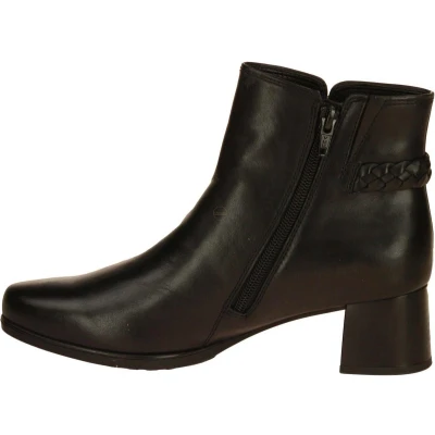 Afbeelding van Gabor Comfort Korte laarzen, Dames, Maat: 40, Schwarz miccdf Leer