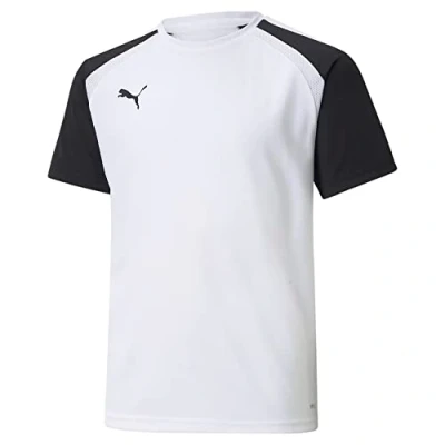Afbeelding van Puma Teampacer Shirt Korte Mouw Kinderen Wit / Zwart Maat: 176