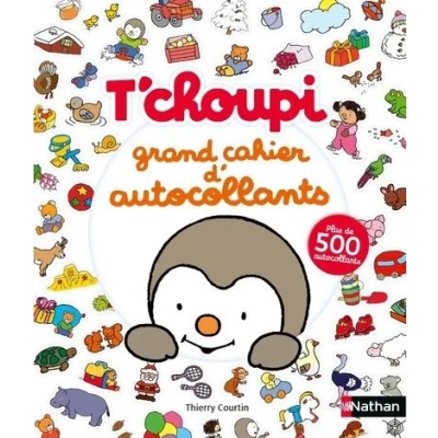Image de T&#039;choupi Grand cahier d&#039;autocollants