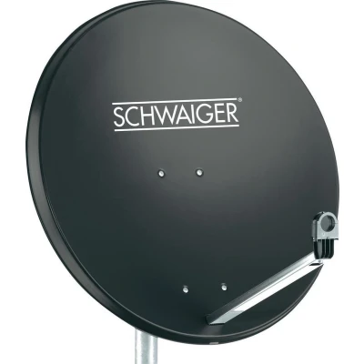 Afbeelding van Schwaiger SPI996.1 Satellietschotel 80 cm Reflectormateriaal: Staal Antraciet