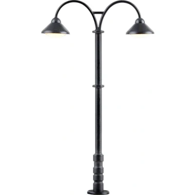 Afbeelding van Viessmann Modelltechnik H0 Perronlantaarn Dubbel Kant en klaar model 6109 1 stuk(s)