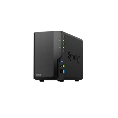 Image de Synology Disk Station DS225+ Serveur NAS SATA 6Gb/s RAID 0, 1, JBOD RAM 2 Go Gigabit Ethernet / 2.5 iSCSI support