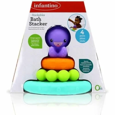 Afbeelding van Schijvenpiramide Infantino Octopus bath pyramid