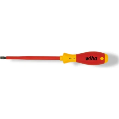 Afbeelding van Wiha schroevendraaier softfinish electric sleufkop (00822) 3,5 mm x 100 Velleman