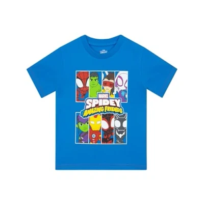 Afbeelding van Marvel Spidey En Haar Vrienden Jongens T shirt Spiderman voor kinderen jongens, Blauw